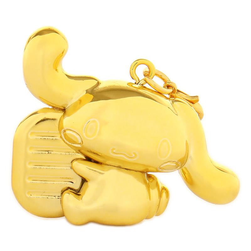 楽天市場】シナモロール 金ピカ根付 ストラップ 金運 干支縁起