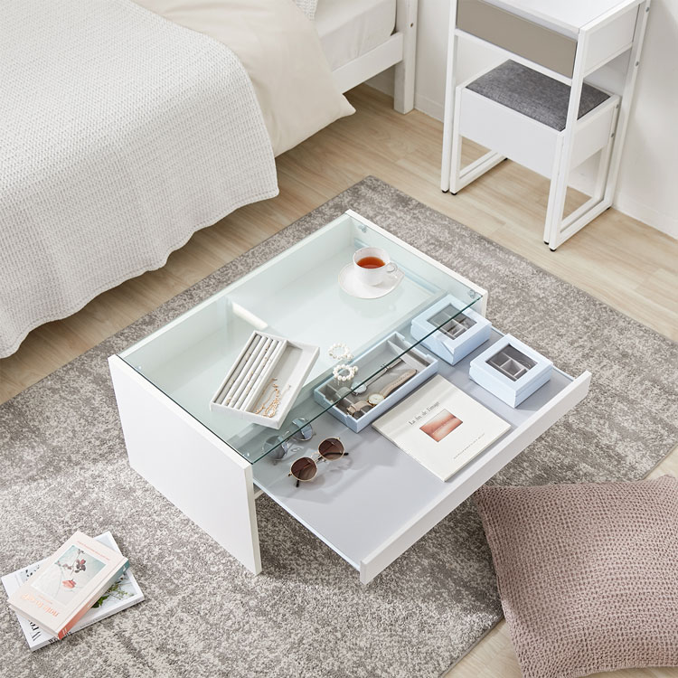 楽天市場】テーブル ガラステーブル ローテーブル リビングテーブル