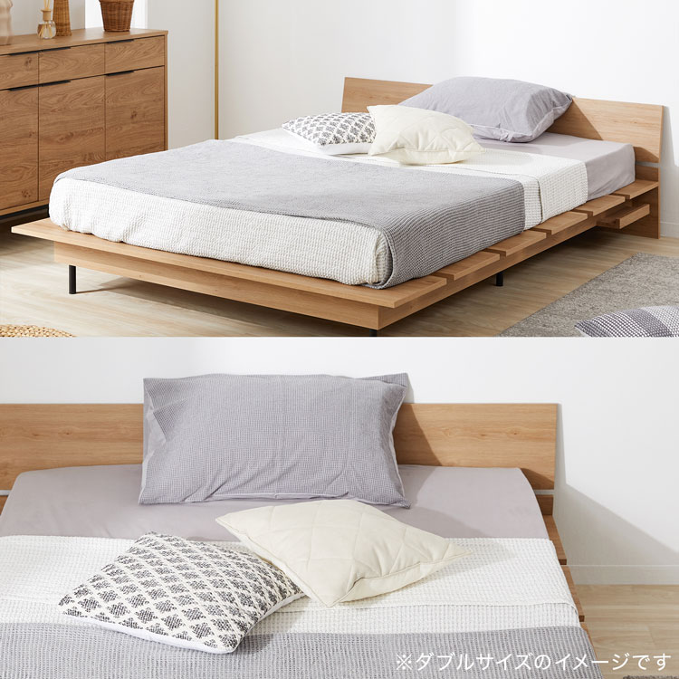 楽天市場】ベッドフレーム ベッド ローベッド ロータイプ シングル