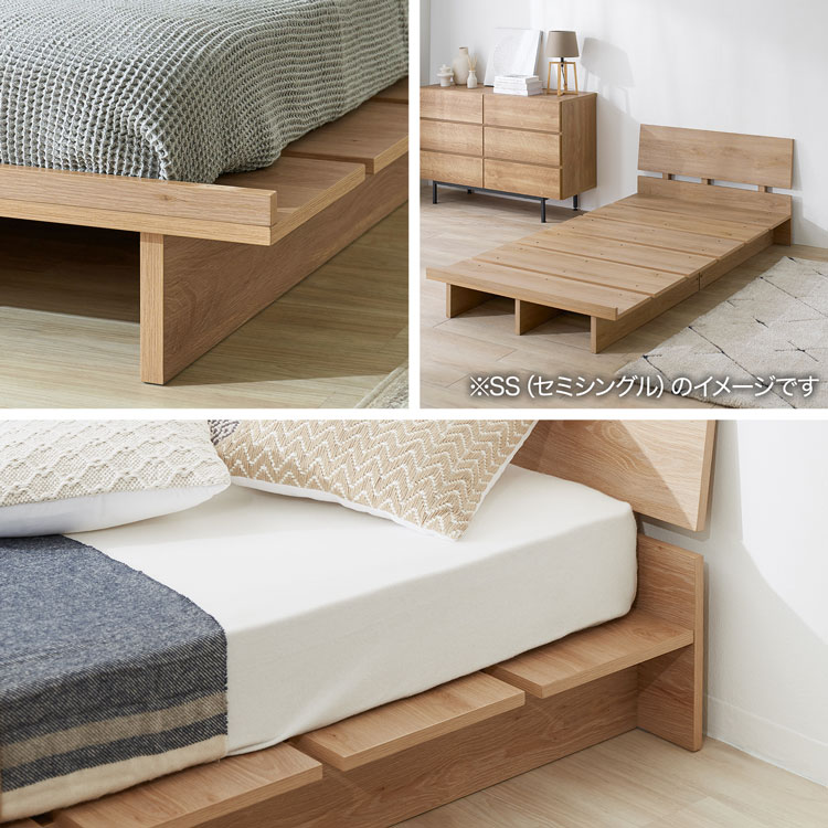 楽天市場】ベッド ベッドフレーム マットレス付き マットレス SS S SD