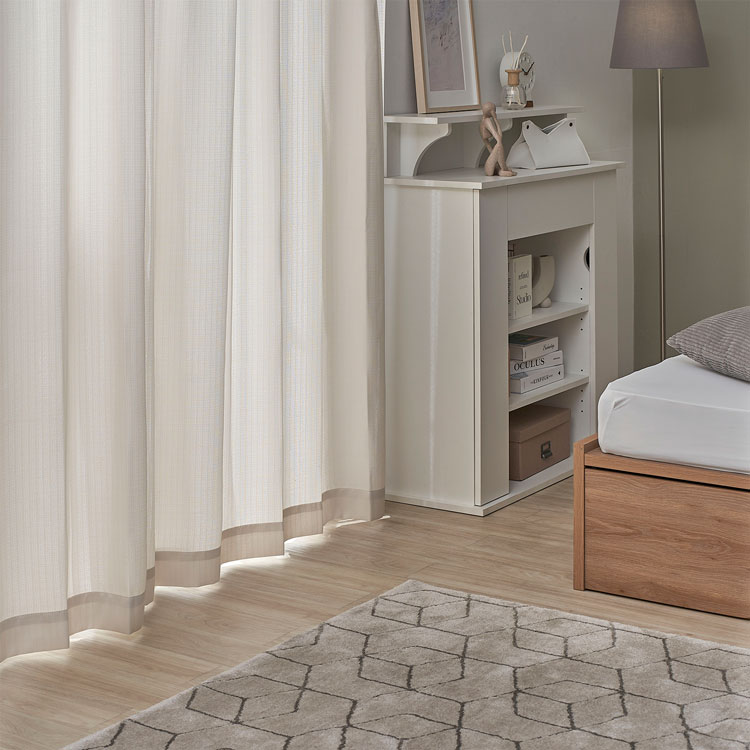 楽天市場】カーテン レースセット 4枚セット セット 2枚組 ナチュラル