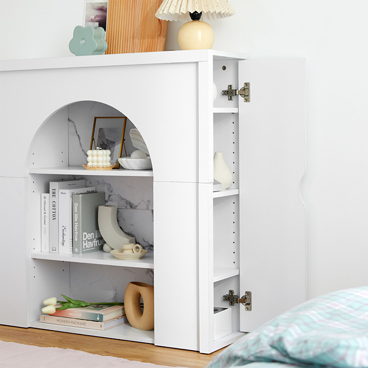 楽天市場】マントルピース 大理石風 韓国インテリア 収納 収納棚