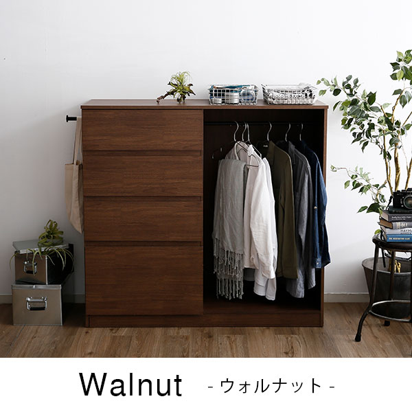 楽天市場】チェスト ワードローブ タンス ハンガーラック クローゼット
