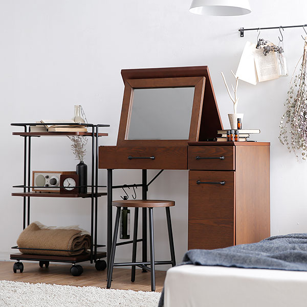 楽天市場】ドレッサー デスク ヴィンテージ 木製 ドレッサーデスク