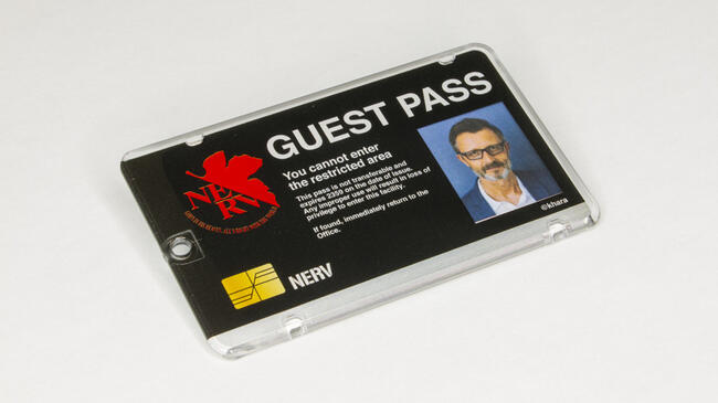 楽天市場】エヴァンゲリオン なりきりアクリルパスケースNERV(Type A