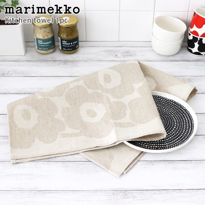楽天市場】【 メール便可 】 マリメッコ marimekko ティータオル