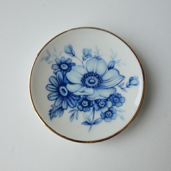 楽天市場】わけあり 藍花 5.7cm アンティーク ミニ 絵皿 4枚 セット 皿