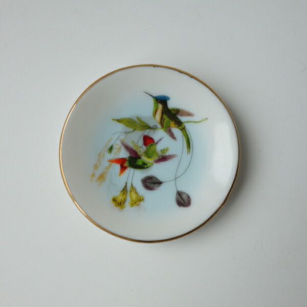 楽天市場】わけあり 四季鳥花 5.5cm アンティーク ミニ 絵皿 6枚