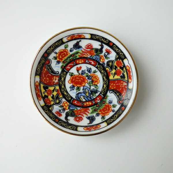 楽天市場】わけあり 東方錦絵 5.7cm アンティーク ミニ 絵皿 4枚