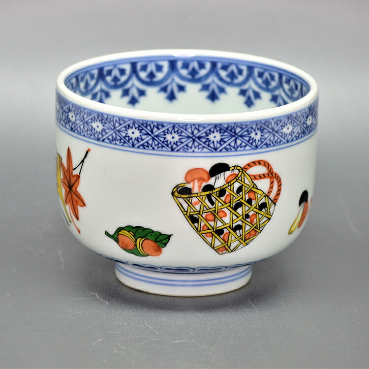 楽天市場】茶碗 染付胴締 染付山水鎬 祥瑞沓型 祥瑞山水文 祥瑞州浜