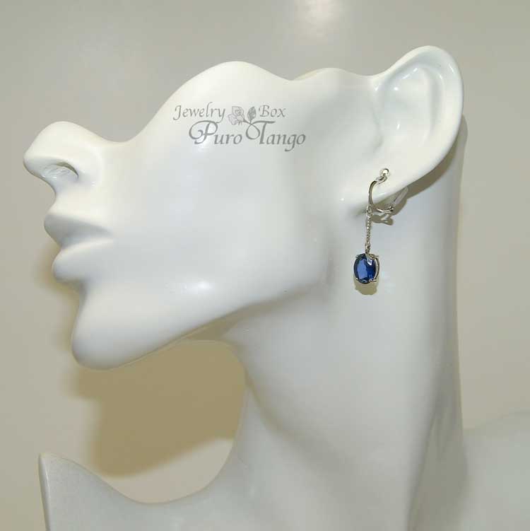 楽天市場】イヤリング 痛くない サファイア 9月誕生石 パワーストーン