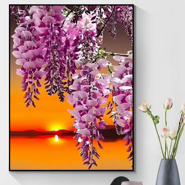 楽天市場】藤の花 絵画の通販