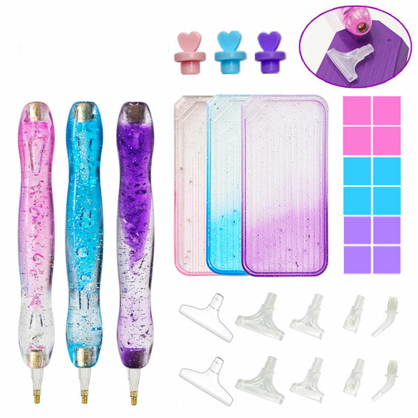 楽天市場】ダイヤモンドアート 作成ツール グラデーション 太ペン