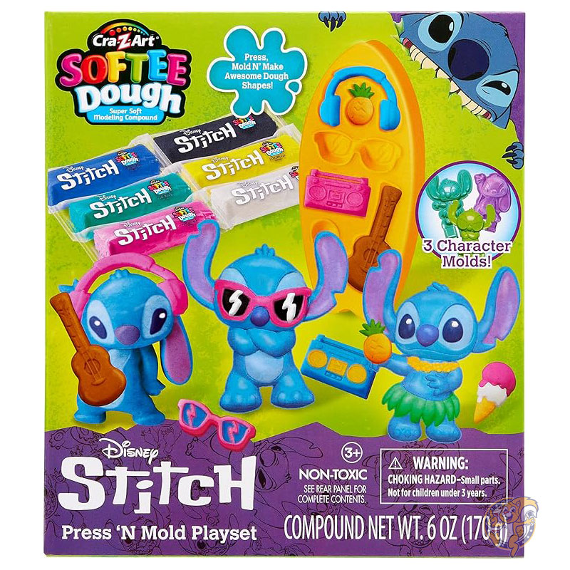楽天市場】ディズニー スティッチ 粘土 粘土セット ソフティ ドウ