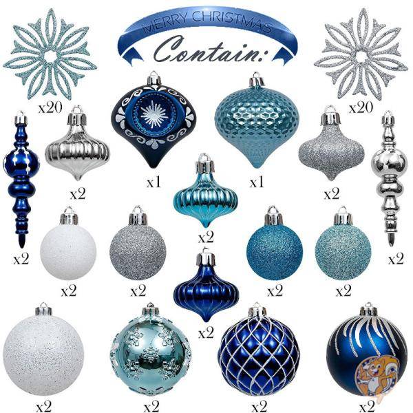 楽天市場】【クーポン配信中】Valery Madelyn 70個 シルバー ブルー