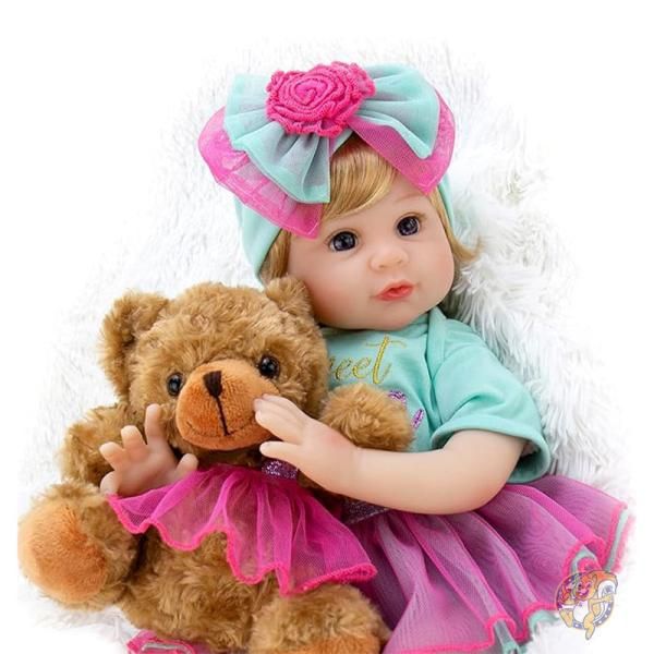 楽天市場】リボーンベビードール リアルな新生児女の子人形 55cm