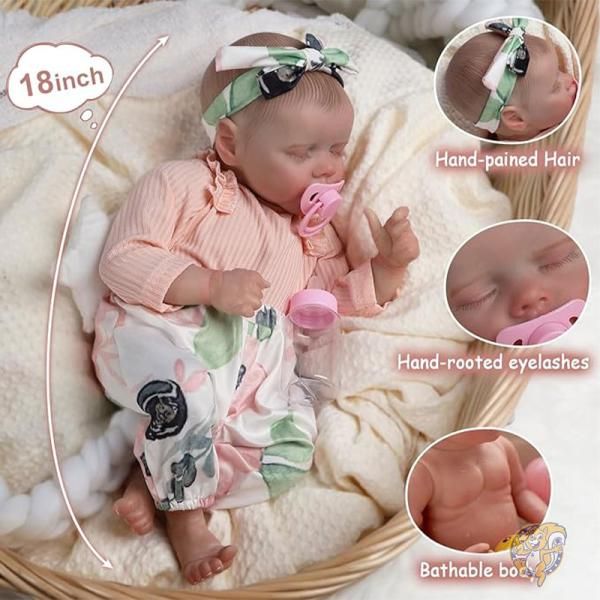 楽天市場】リボーンドール 赤ちゃん人形 リボーンベビードール 45cm