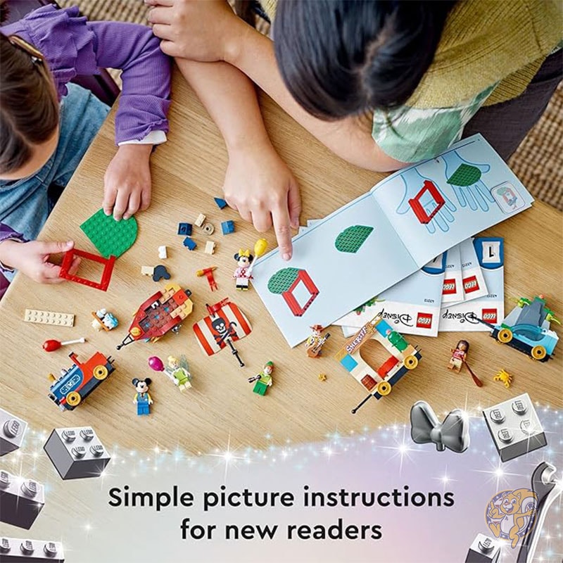 楽天市場】レゴ LEGO ディズニー 100周年記念 トレイン 組み立て