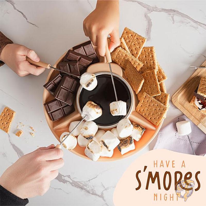 楽天市場】【クーポン配信中】電気 フォンデュポットセット283g チョコ