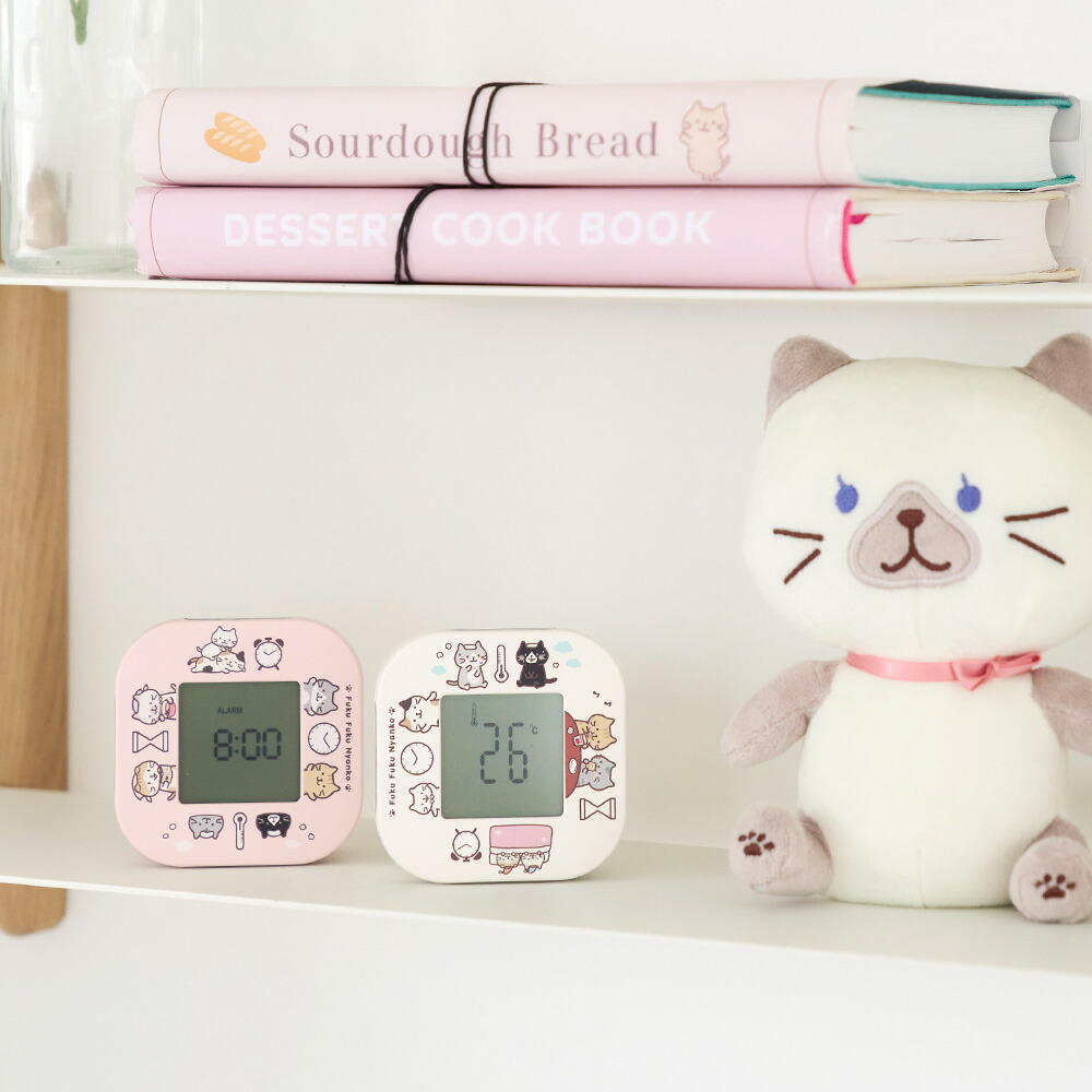 楽天市場】時計 デジタル 置き 猫 可愛い ギフト キャラクター