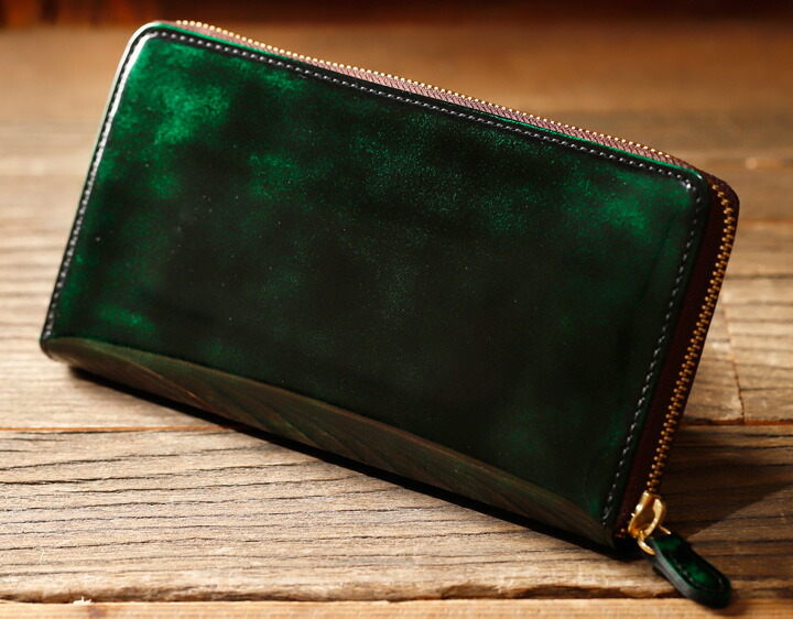 楽天市場】◇ラウンドファスナー長財布◇製品にしてから職人が手磨きで