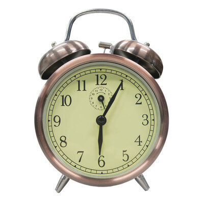楽天市場】懐かし昭和のゼンマイ式レトロ目覚まし時計 【 おしゃれ