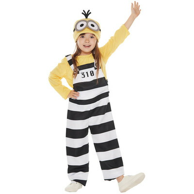 楽天市場】コスプレ 仮装 子ども用囚人ミニオンS 【 コスプレ 衣装