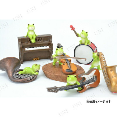 楽天市場】カエル楽団 オーナメント フルート 【 動物 置物 アニマル