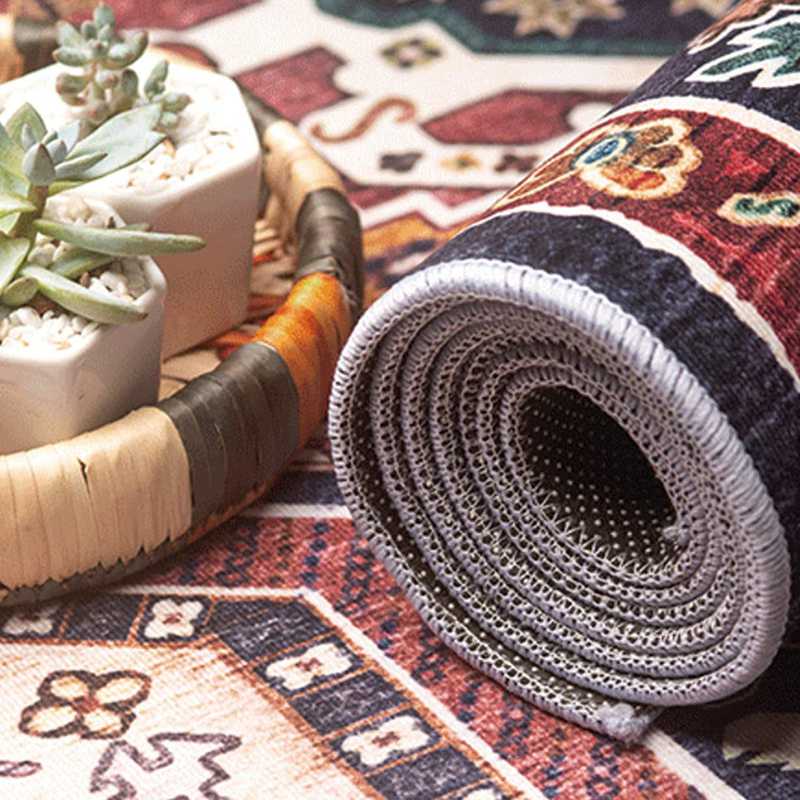 楽天市場】ボヘミアン 寝室 ラグ カーペット かわいい 180*280cm 子供