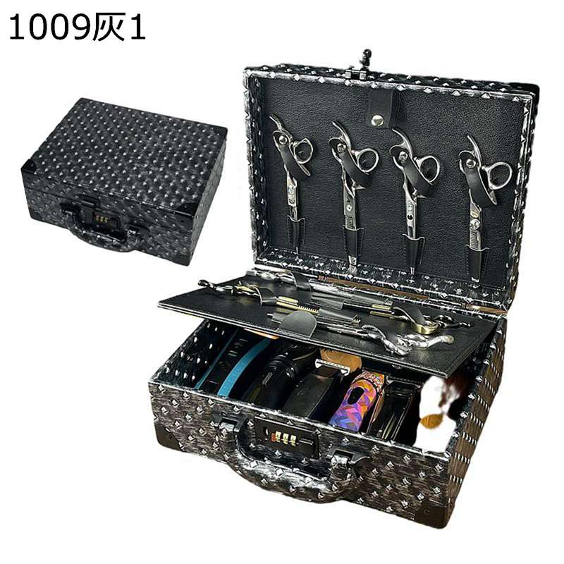 楽天市場】シザーケース 大型 理髪収納ボックス トリマー サロン道具 8