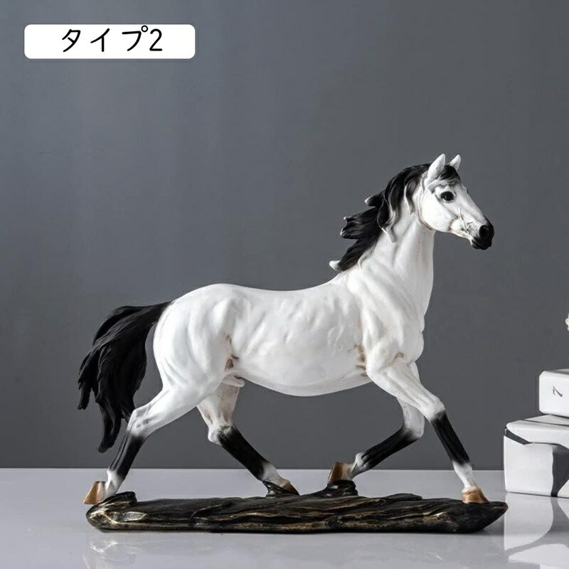 楽天市場】馬 オブジェ ポリレジン F アニマル ディスプレィ 動物