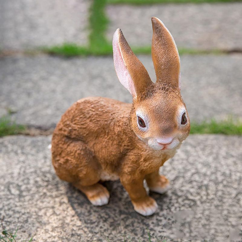 楽天市場】うさぎ 置物 置き物 雑貨ウサギ 兎 インテリアオブジェ 黄色