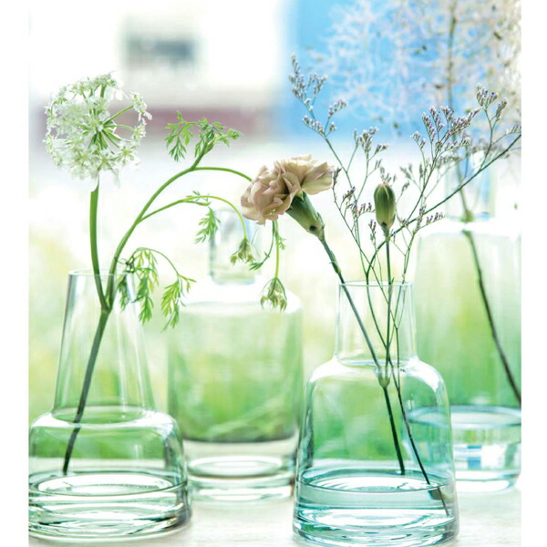 楽天市場】【直送品】ガラスボトル φ8×H17 ブルー/グリーン 22569