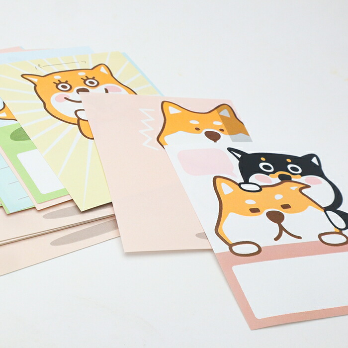 楽天市場】柴犬 おもしろ・はこメモ ハコメモ メモ帳 収納ボックス付