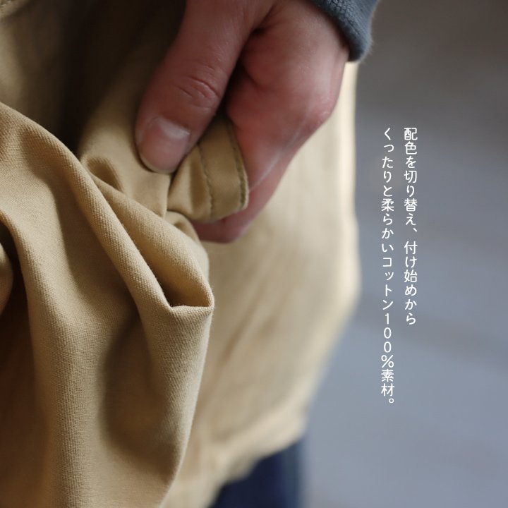 楽天市場】エプロン ワークエプロン 前当て メンズ レディース 無地