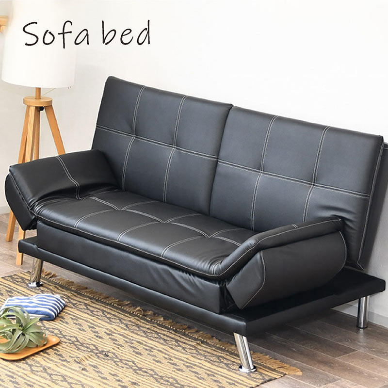 楽天市場】ソファー ソファベッド 幅188cm リクライニングソファ 3人