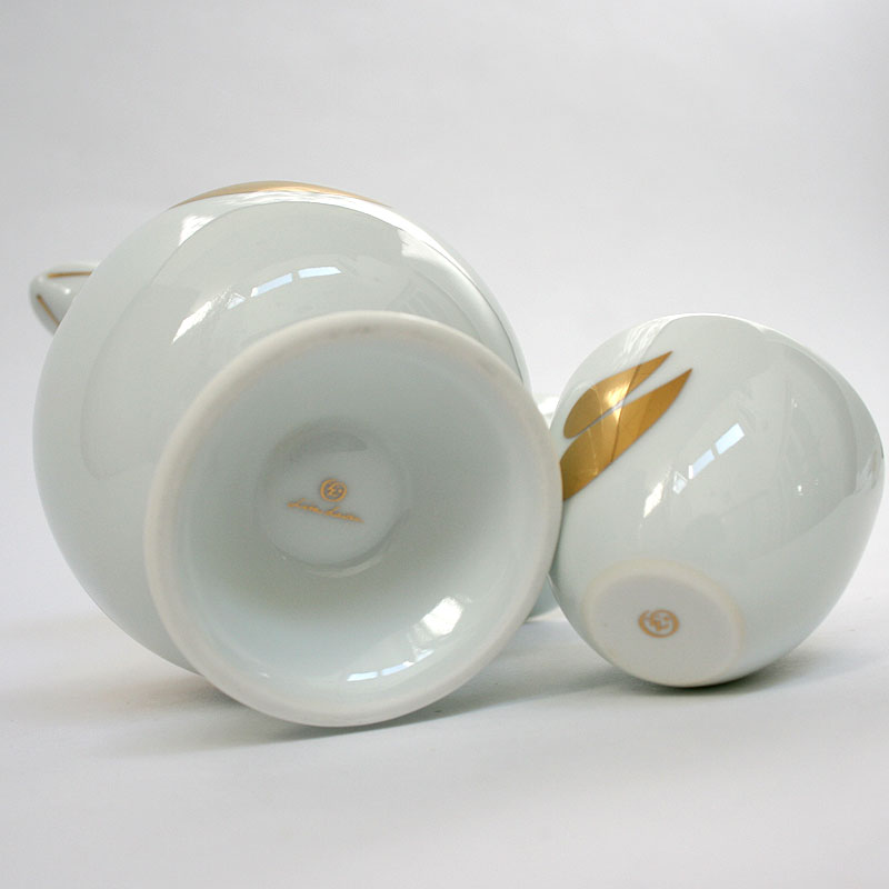 楽天市場】徳利とお猪口 おさけとり（金） / 波佐見焼 / Lisa Larson