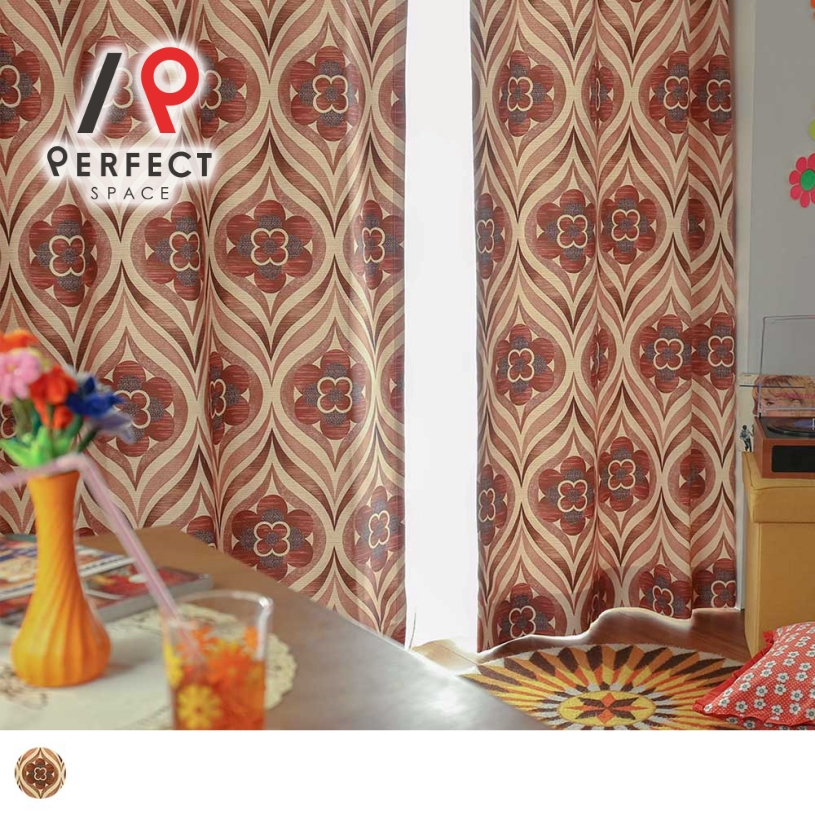 楽天市場】レトロ カーテン レトロインテリア 2級遮光 遮光カーテン