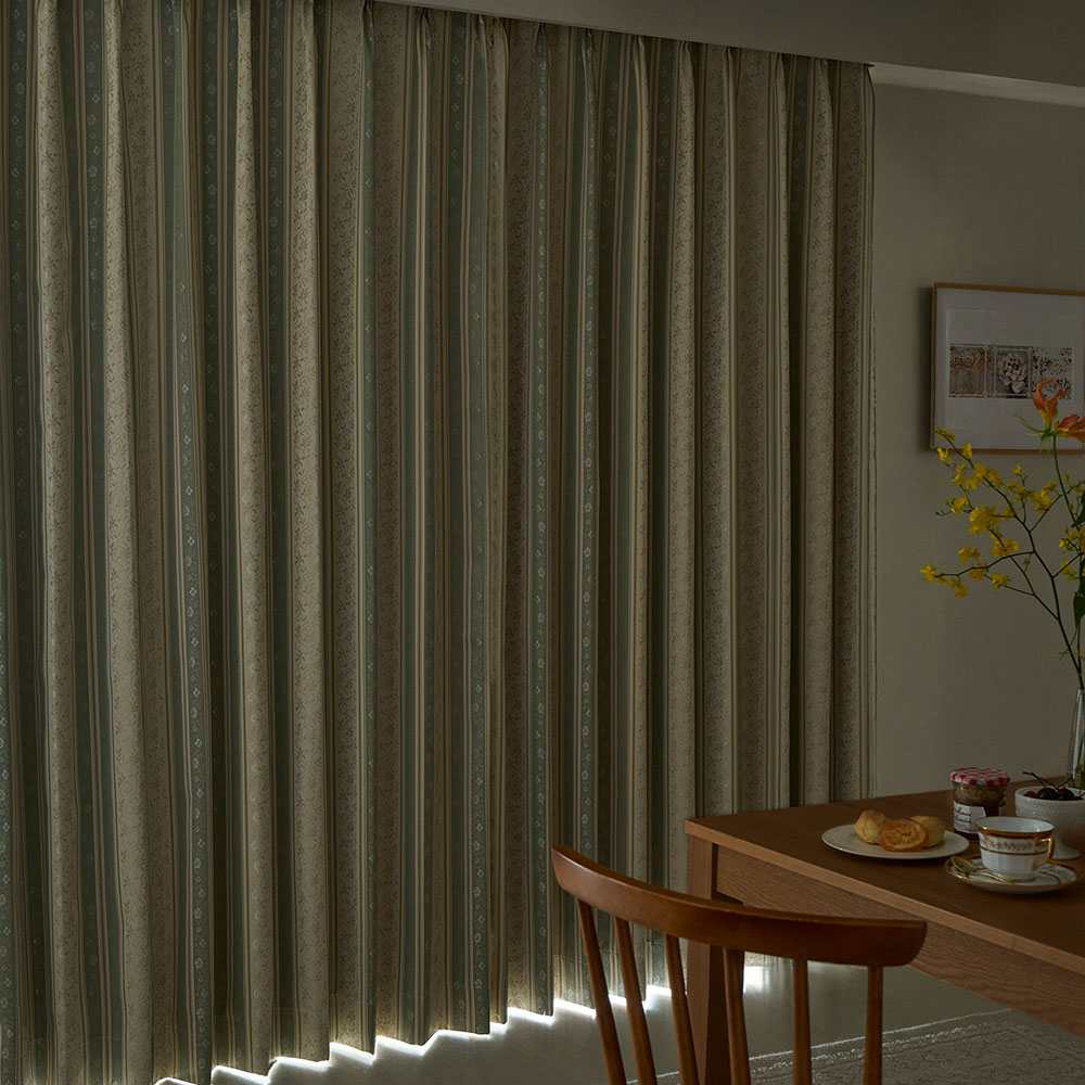 楽天市場】完全遮光 ジャガードカーテン デザインも機能もあきらめない