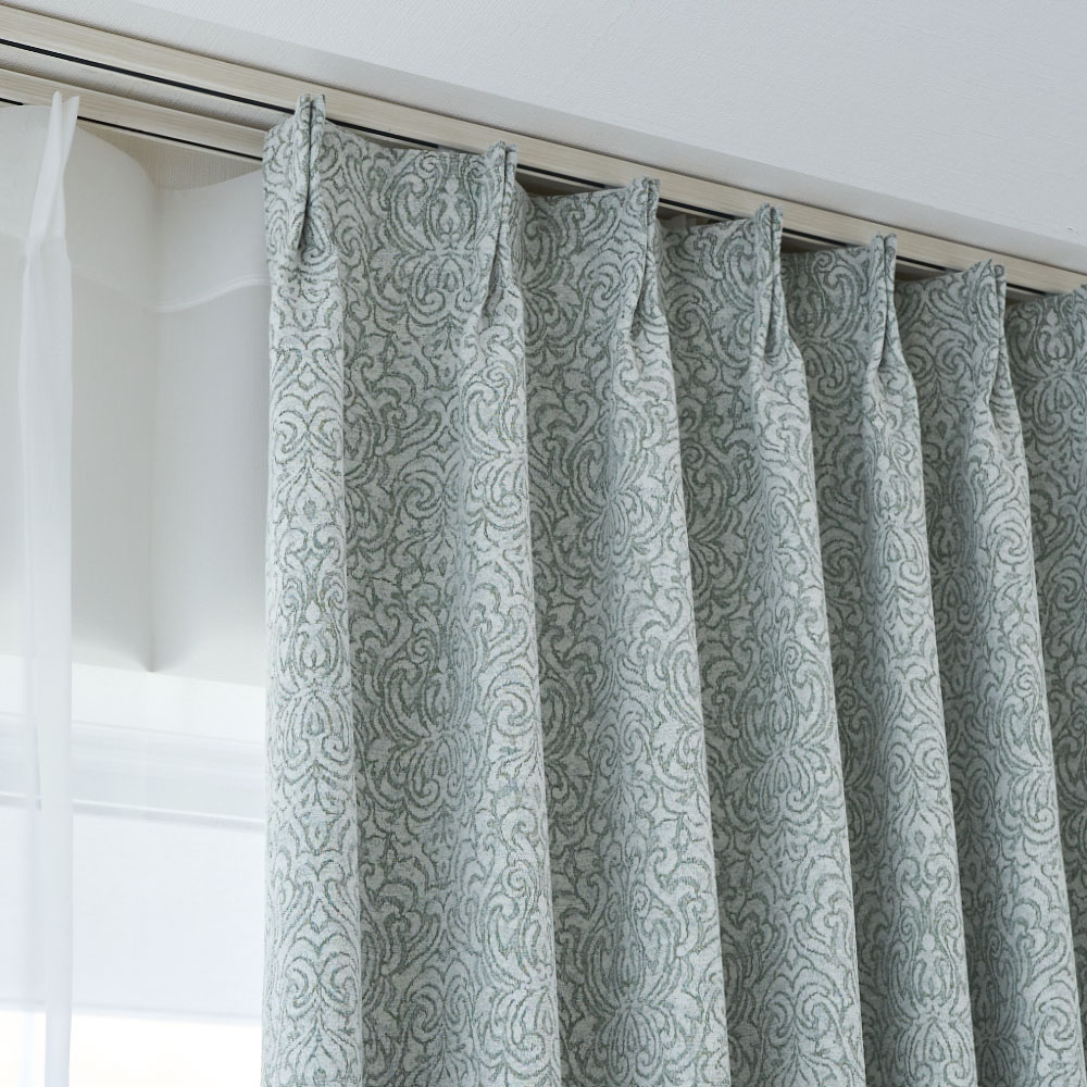 楽天市場】ジャガードカーテン 2級遮光 ラグジュアリー 高級カーテン