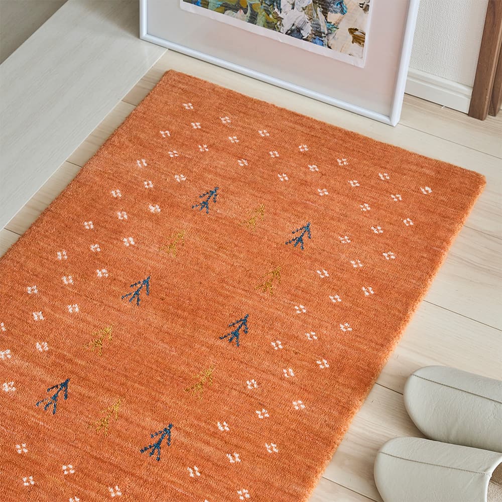 楽天市場】マット 玄関マット アクセントマット インド製 オール