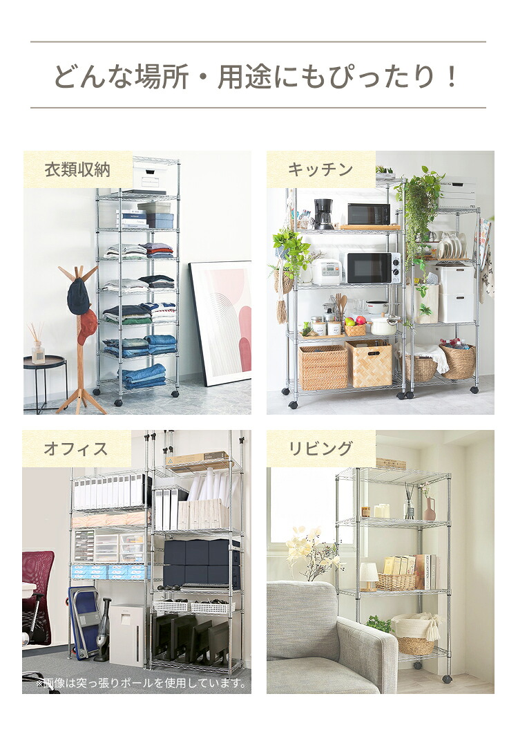 楽天市場】☆本日P10倍☆ スチールラック 幅120 ラック ルミナス