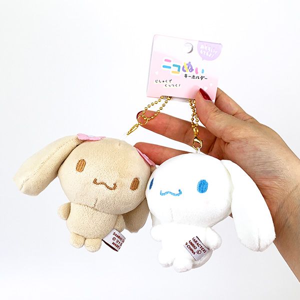 楽天市場】サンリオ ニコぬいキーホルダー シナモロール&モカ