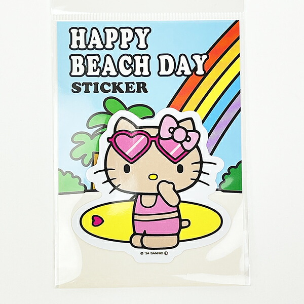 楽天市場】サンリオ ハローキティ 日焼け キティ ステッカー サーフ