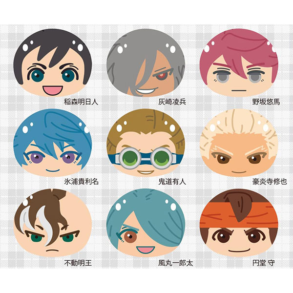 楽天市場】イナズマイレブン グッズ おまんじゅう にぎにぎマスコット