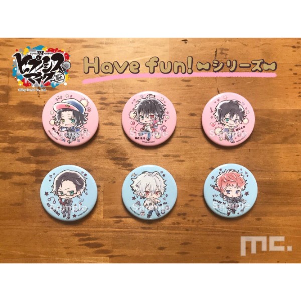 楽天市場】ヒプノシスマイク 缶バッジ コレクション ヒプマイ BOX