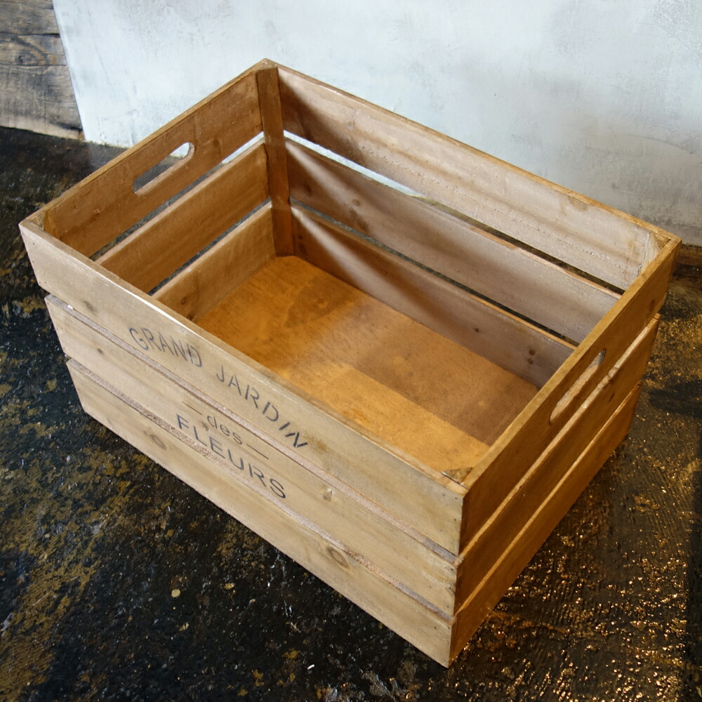 楽天市場】【楽天ランキング受賞】 ヴィンテージ加工 Lサイズ 木箱