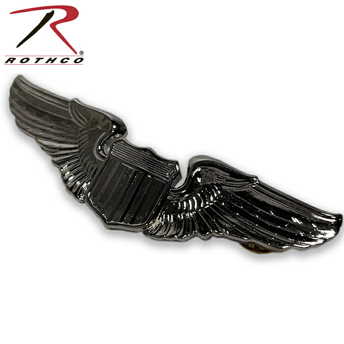 楽天市場】ROTHCO アメリカ空軍 ベーシックパイロット ピンバッジ