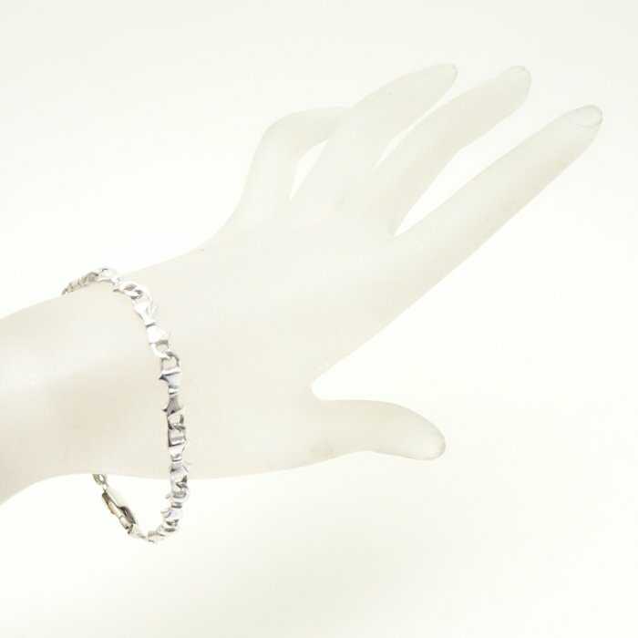 楽天市場】TIFFANY&Co. ティファニー リボン ブレスレット シルバー925