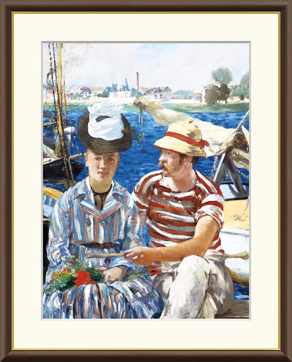 楽天市場】【アート 絵画】世界の名画 マネ アルジャントゥイユ セーヌ